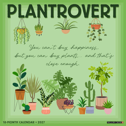 Willow Creek Plantrovert Kalender 2027