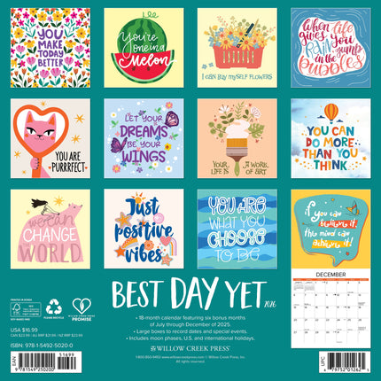 Willow Creek Positieve Quotes Kalender 2026