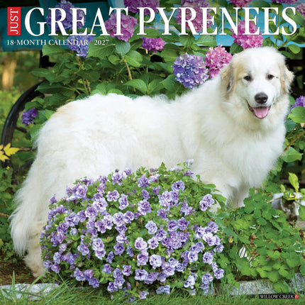 Willow Creek Pyreneese Berghond Kalender 2027