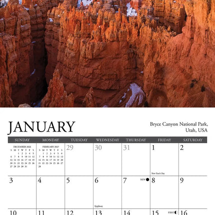 Willow Creek Reislust Kalender 2027 Mini