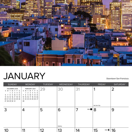 Willow Creek San Francisco Kalender 2027
