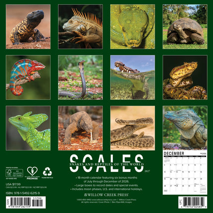 Willow Creek Scales Kalender 2027