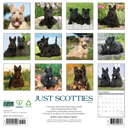 Willow Creek Schotse Terrier Kalender 2027
