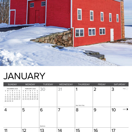 Willow Creek Schuur Kalender 2026