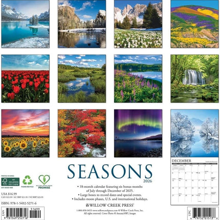 Willow Creek Seizoenen Kalender 2026