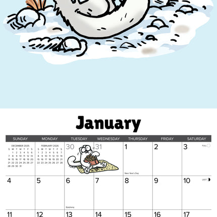 Willow Creek Simon's Cat Kalender 2026