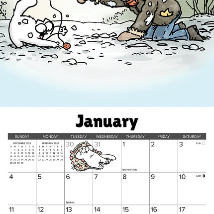 Willow Creek Simon's Cat Kalender 2026 Mini