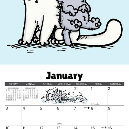 Willow Creek Simon's Cat Kalender 2027 Mini