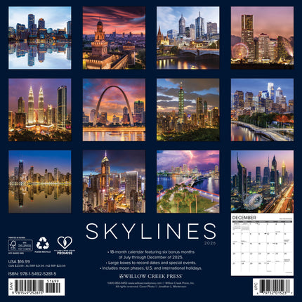 Willow Creek Skylines Kalender 2026