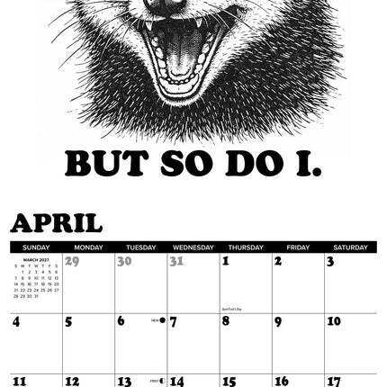 Willow Creek Stay Trashy Kalender 2027