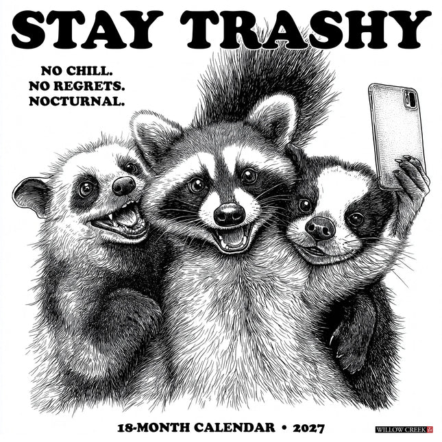 Willow Creek Stay Trashy Kalender 2027