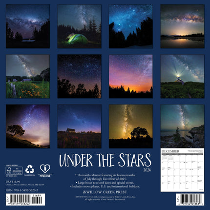 Willow Creek Sterrenhemel Kalender 2026