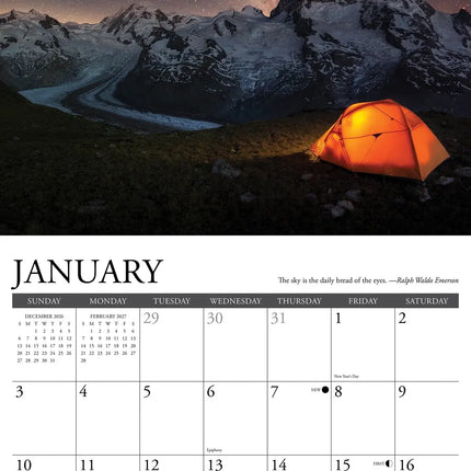 Willow Creek Sterrenhemel Kalender 2027