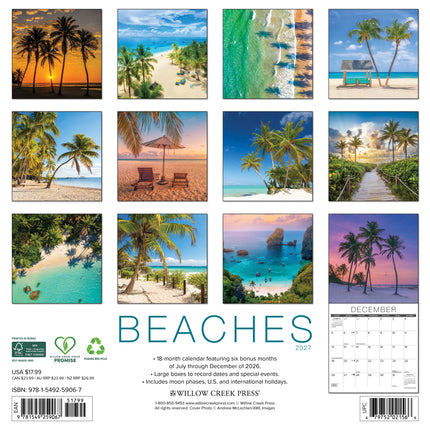 Willow Creek Stranden Kalender 2027