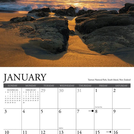 Willow Creek Sunrise - Sunset Kalender 2027