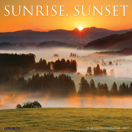 Willow Creek Sunrise - Sunset Kalender 2027