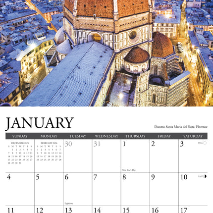 Willow Creek Toscane Kalender 2026