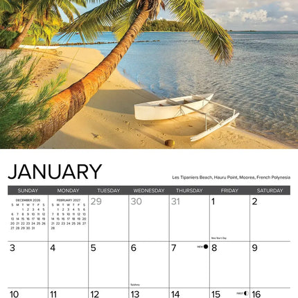 Willow Creek Tropisch Eiland Kalender 2027