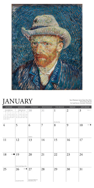 Willow Creek van Gogh Kalender 2026
