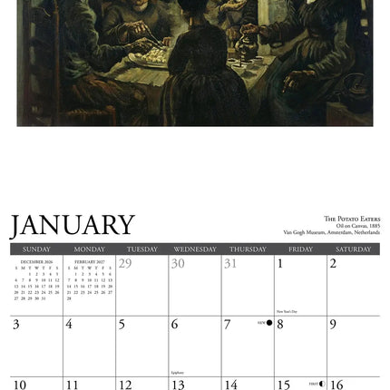 Willow Creek van Gogh Kalender 2027