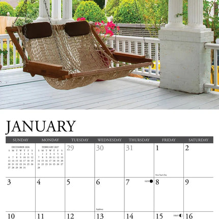 Willow Creek Veranda Uitzicht Kalender 2027