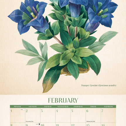 Willow Creek Vintage Bloemen Kalender 2026