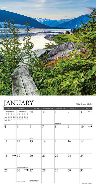 Willow Creek Wandelpaden Kalender 2026 Mini