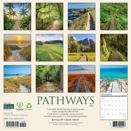 Willow Creek Wandelpaden Kalender 2027