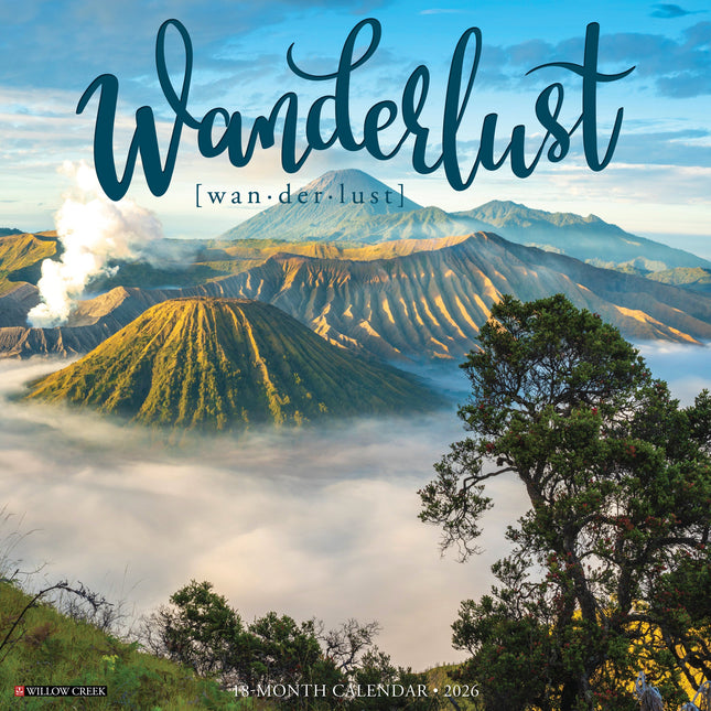 Willow Creek Wanderlust Kalender 2026