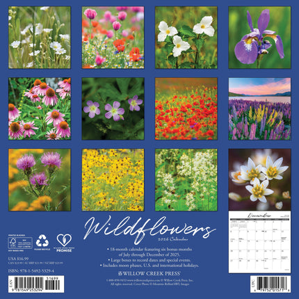 Willow Creek Wilde Bloemen Kalender 2026