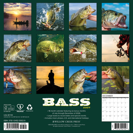 Willow Creek Zeebaars Kalender 2027